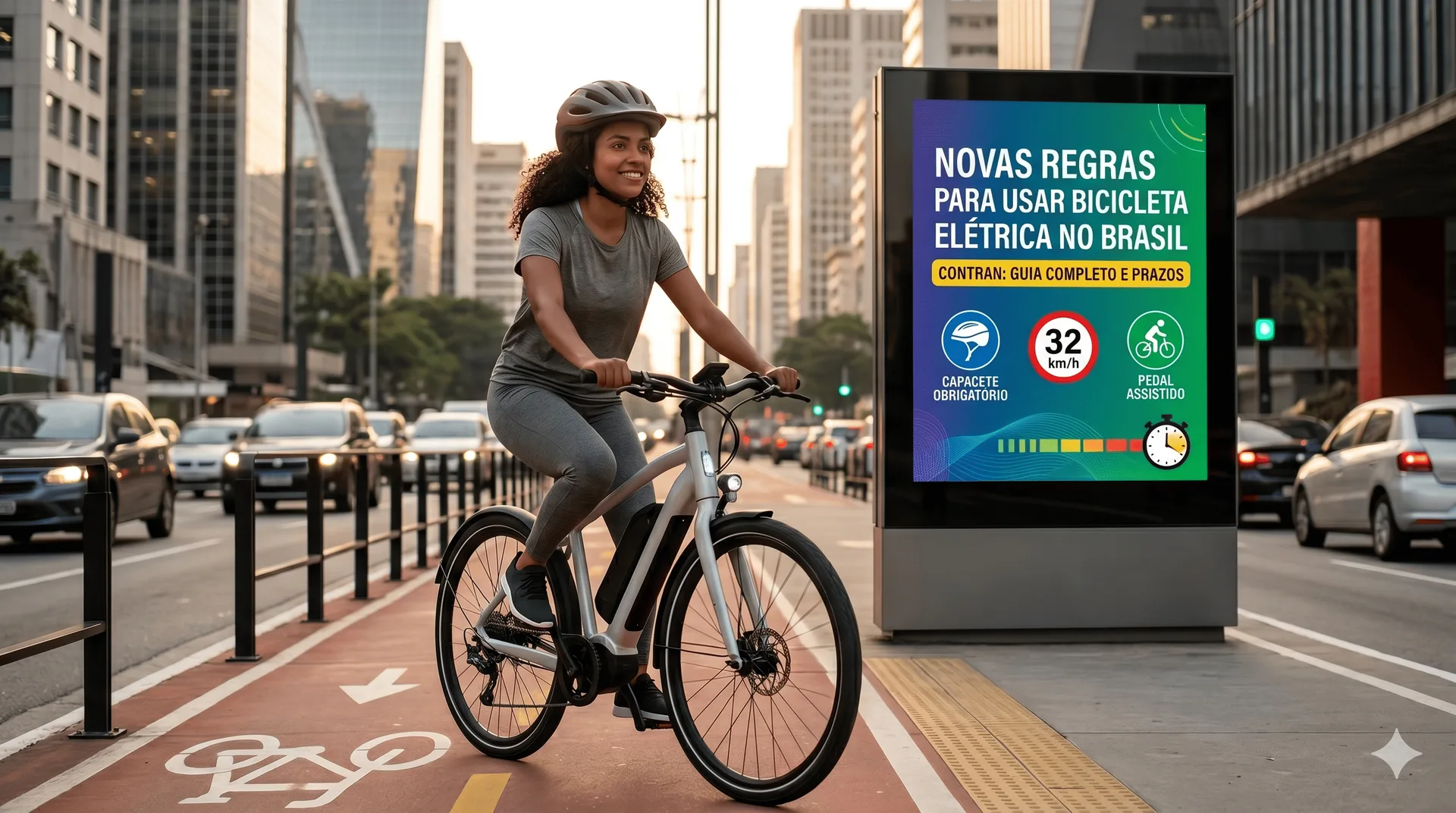 Imagem de capa: Novas Regras para Usar Bicicleta Elétrica no Brasil: Guia Completo e Prazos